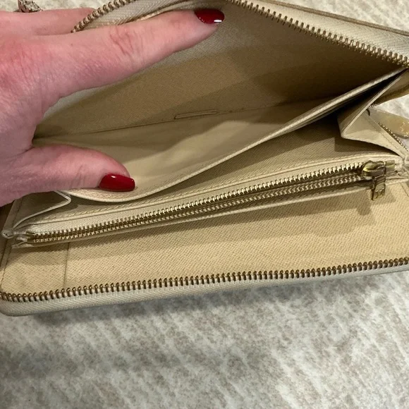 ✨💎FULL INCLUSION💎✨LOUIS VUITTON Damier Azure Zippy Organizer Wallet w/COA - Picture 10 of 10